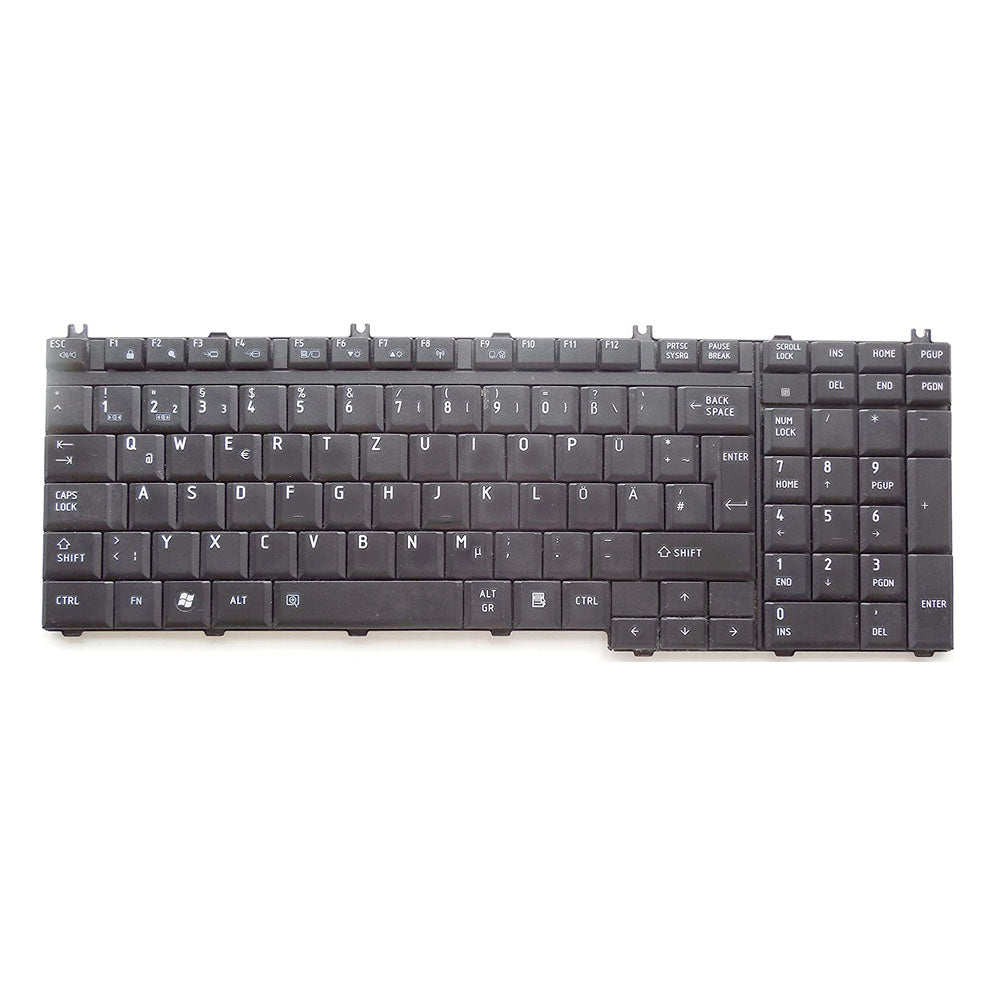 TechHaven Toshiba A505 black US laptop keyboard
