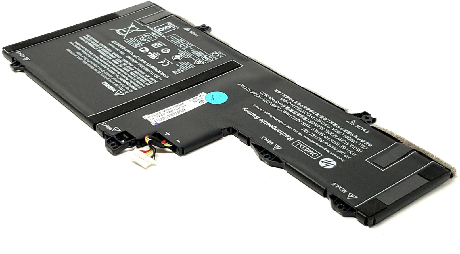 Genuine HP OM03XL lithium-ion battery