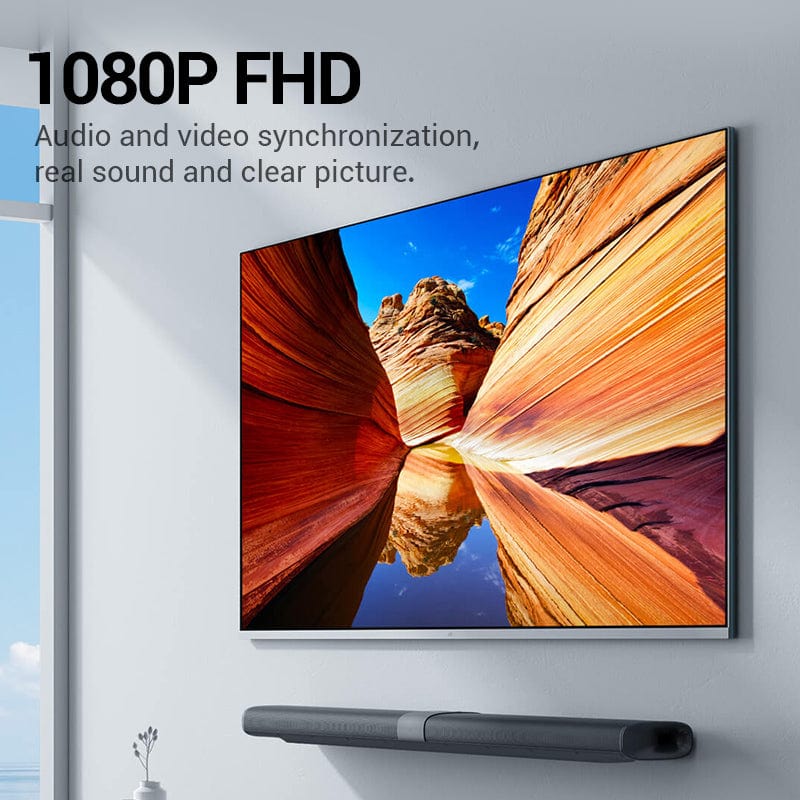 High-quality 8-way HDMI splitter for multiple screens
