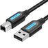 TechHaven USB 2.0 printer cable for laptops and desktops 1M
