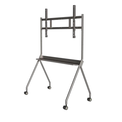 Side view of Dahua DHI-PKC-MS0A mobile stand with adjustable height for smart whiteboards
