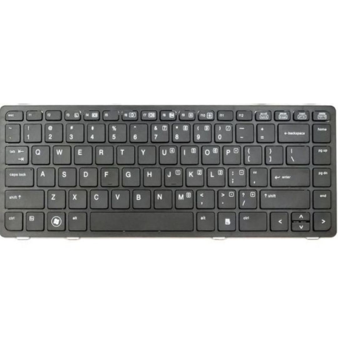 HP EliteBook 8460P laptop keyboard replacement with frame
