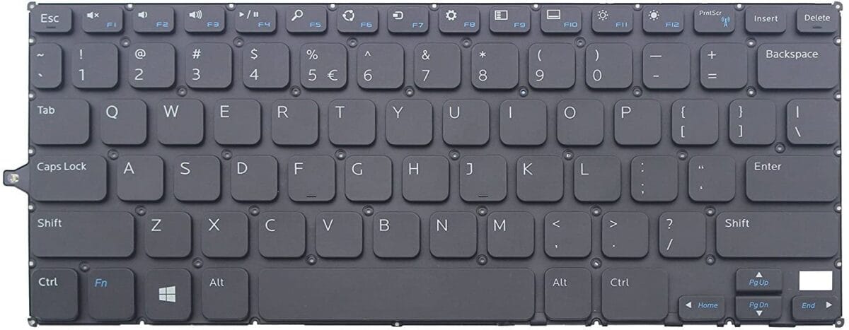 Replacement Keyboard for Dell 1325 C7FHD NVW27
