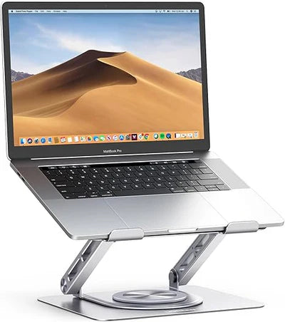 Ergonomic laptop stand for home, office, and gaming setups
