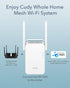Dual-band Wi-Fi extender for stable internet coverage
