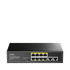 Plug-and-play CUDY PoE+ switch with 2 uplink ports

