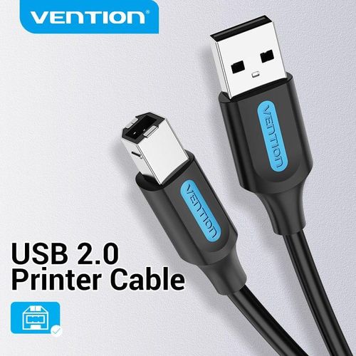TechHaven Vention USB2.0 A Male to B Male Print Cable 10M Black
