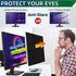 Privacy screen protector for 21.5-inch desktop monitor

