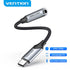 Vention USB-C Male to 3.5mm Female DAC Adapter 0.1M Gray
