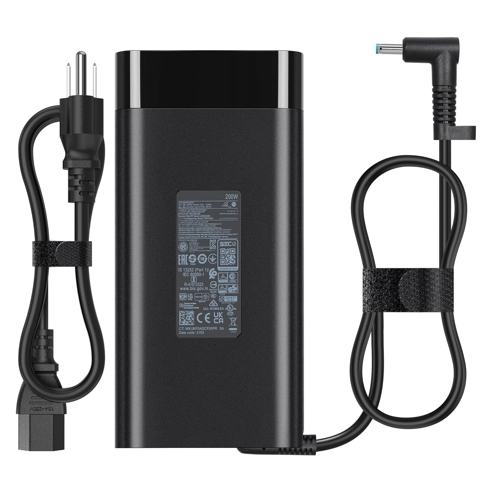 HP 120W Charger for ZBook Power G9/G10, OMEN 16, Victus 16 – 19.5V 6.15A 7.4mm Barrel Pin