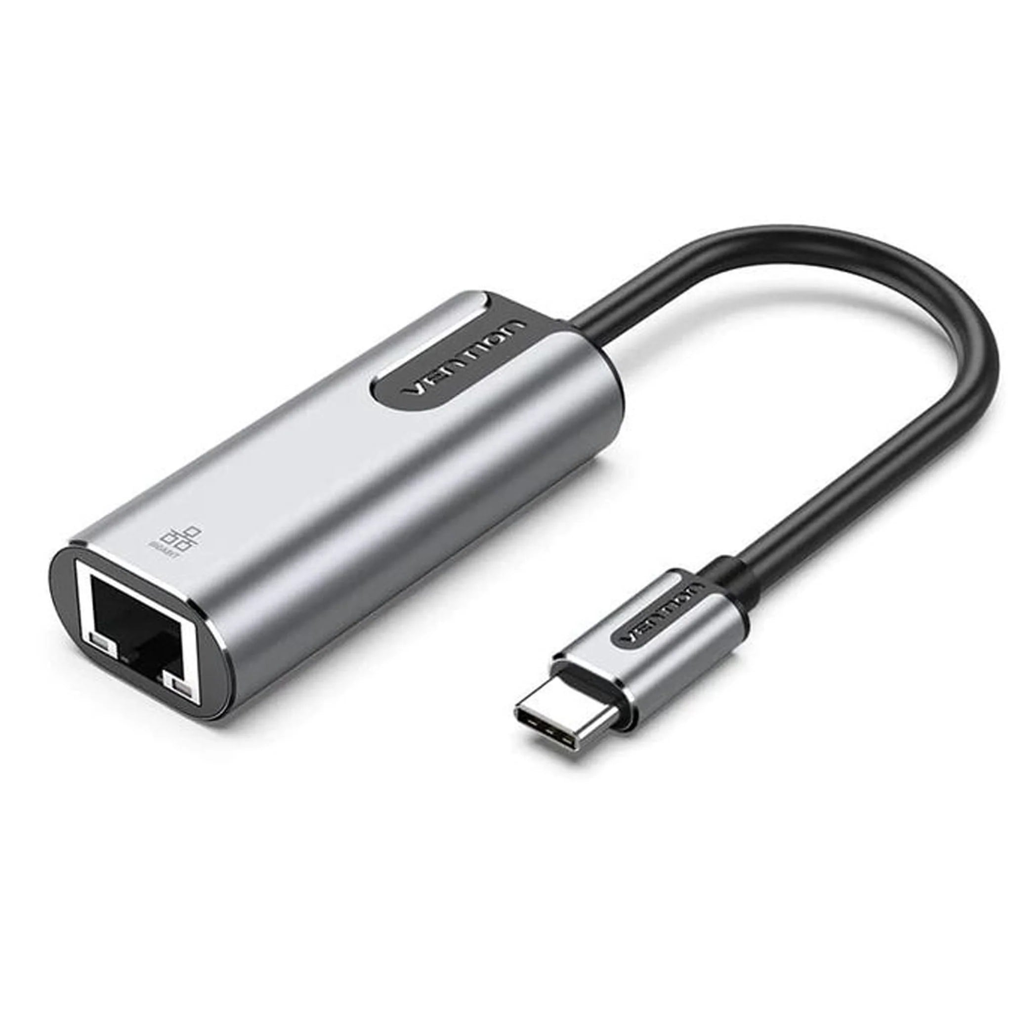 Aluminum USB-C to Ethernet adapter for MacBook
