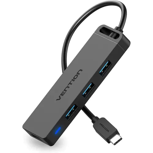 Powered Vention 3-port USB 3.0 hub with sound
