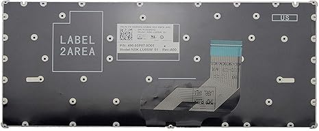 Non-backlit keyboard for Dell 3168 / 3169
