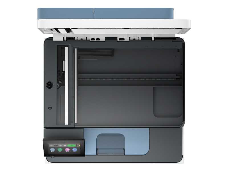 Compact HP Color Laser Pro MFP 3303FDW showing ports and design
