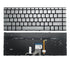 HP Spectre 13-AC Silver Backlit Keyboard Replacement
