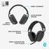 Logitech ZONE Vibe 100 headset for clear voice and long battery life
