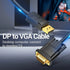 High-Quality Vention 1.5M DisplayPort to VGA Adapter Cable
