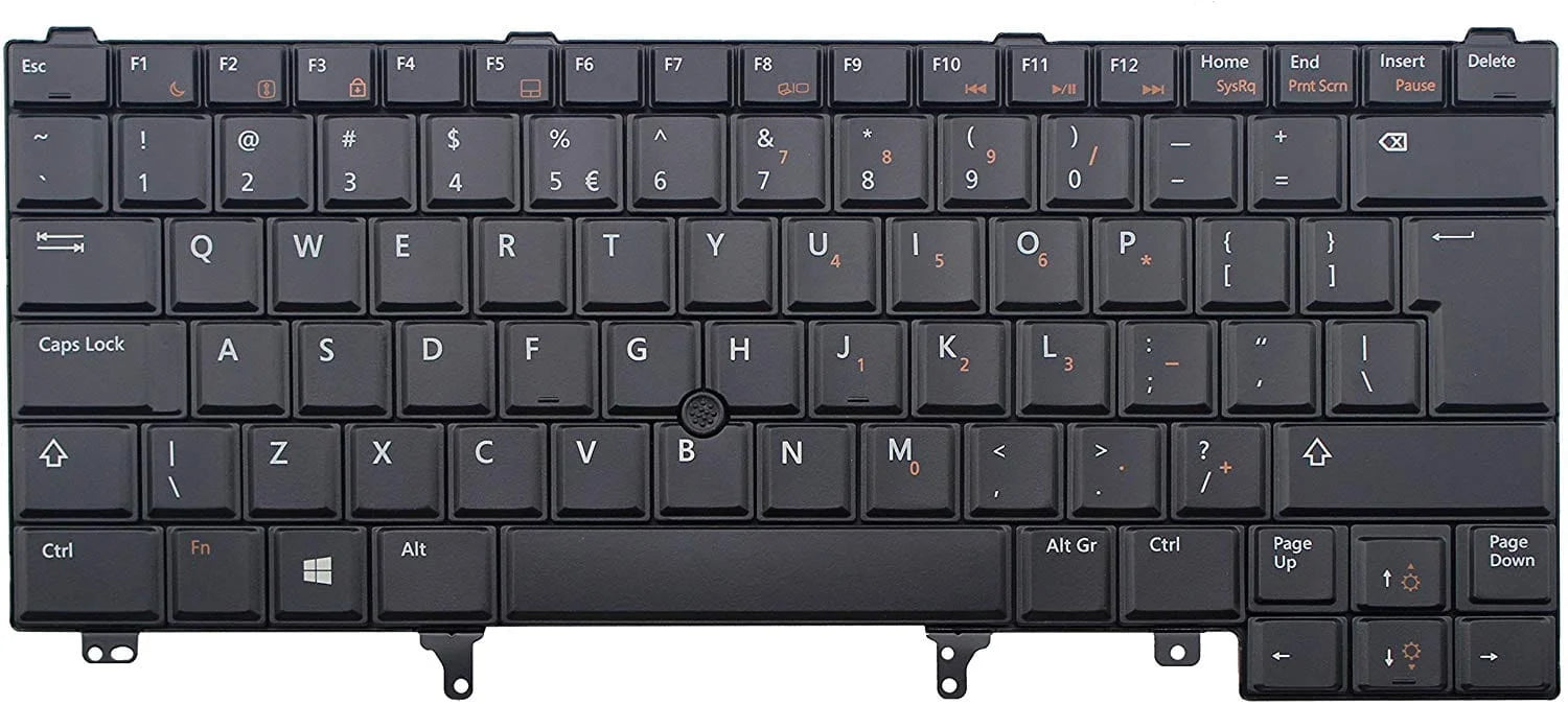 US layout keyboard for Dell Latitude E6430 E6320 E6230
