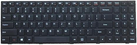 Black US keyboard for Lenovo 100-15IBY laptop
