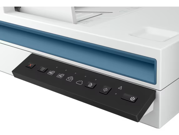 HP ScanJet PRO 2600F1 Flatbed Scanner Front View
