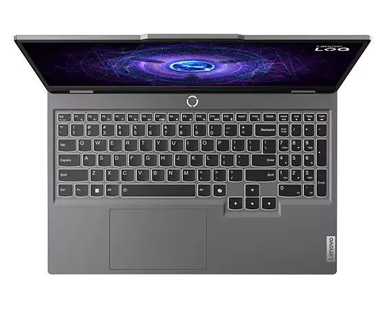 Lenovo LOQ 15IRX9 backlit keyboard and 15.6-inch FHD display
