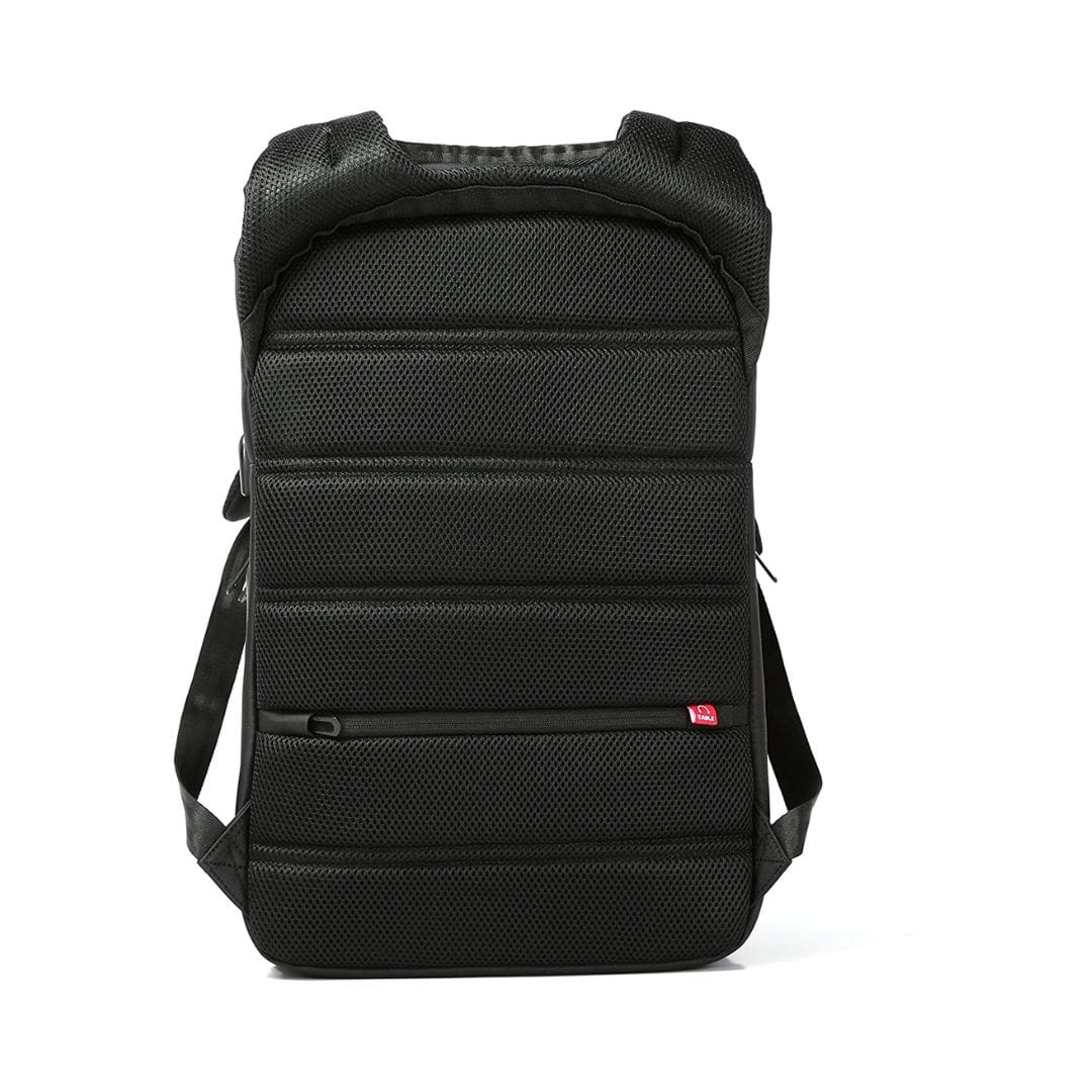 Black Kingsons City Elite backpack with USB charging for laptops and gadgets
