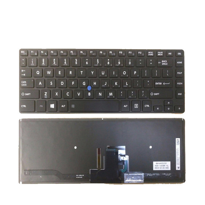 Toshiba Tecra Z40-A1402 backlit keyboard with frame 
