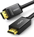 Durable UGREEN DP to HDMI cable for desktops, laptops, and TVs
