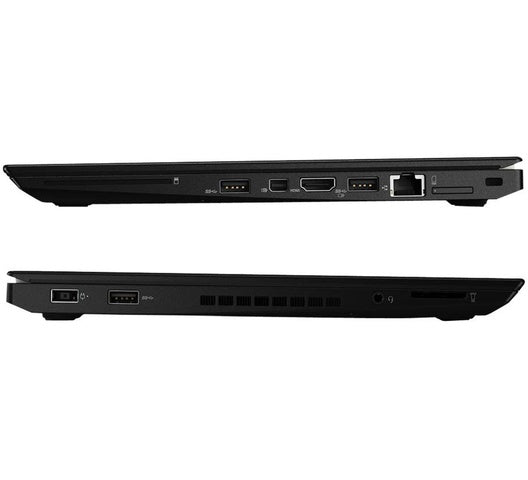 LENOVO THINKPAD T460S keyboard with spill-resistant keys and fingerprint reader
