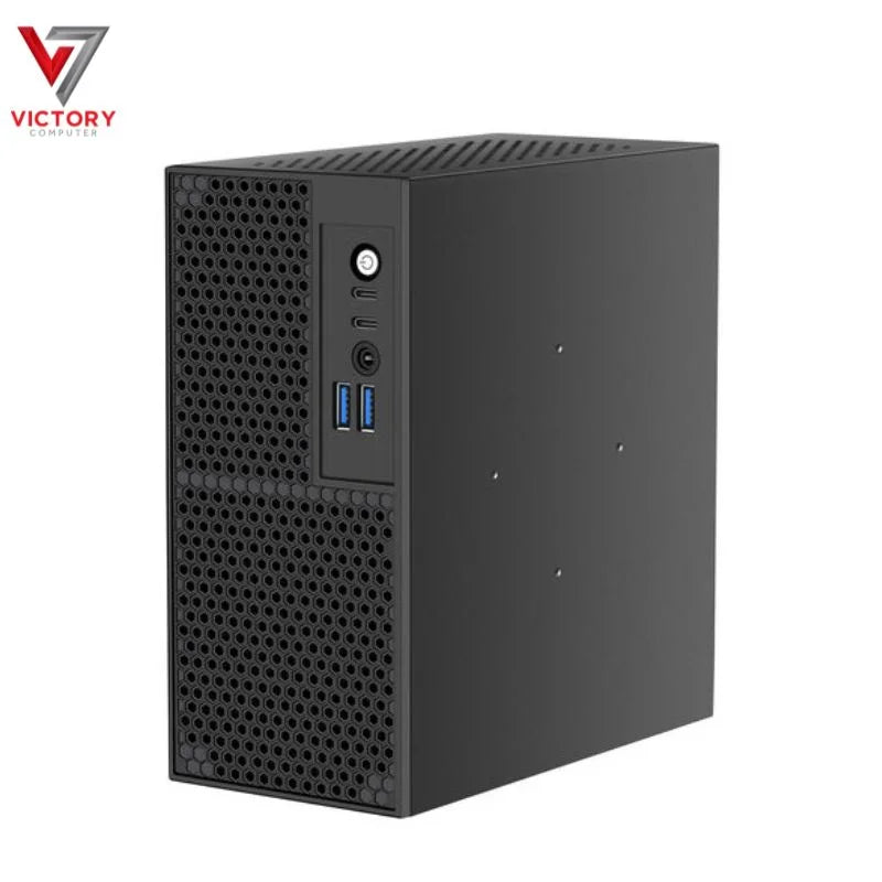 Intel i5-powered Dahua SP-PI5C821 Mini PC in modern office workspace
