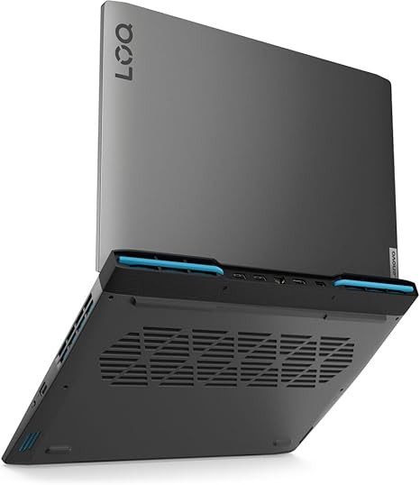 Lenovo LOQ 15IRX9 USB-C, HDMI, USB-A, and Ethernet ports
