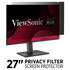 Anti-glare 27" privacy screen for secure office work
