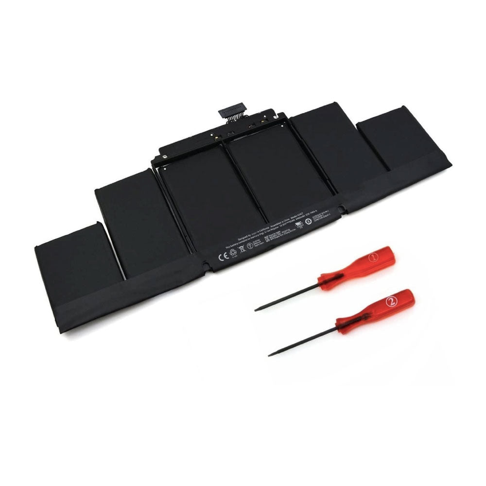 High-quality MacBook Pro 15" Retina battery replacement for Late 2013–2014 models
