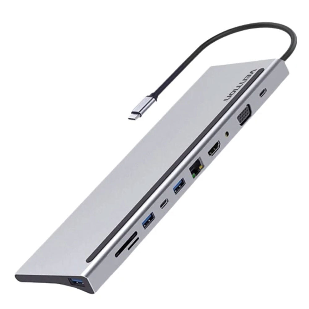 USB-C multiport docking station by Vention – 12-in-1
