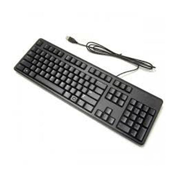 Full-size Dell Wired Keyboard for Office Use
