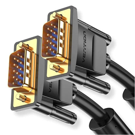 Durable Vention VGA 3+9 Pin 10M Cable Black
