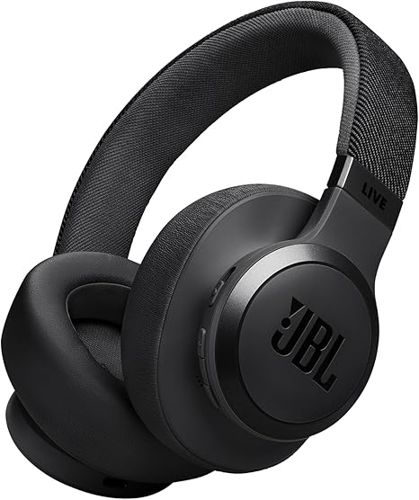 JBL LIVE 770NC headphones with long battery life for music and calls
