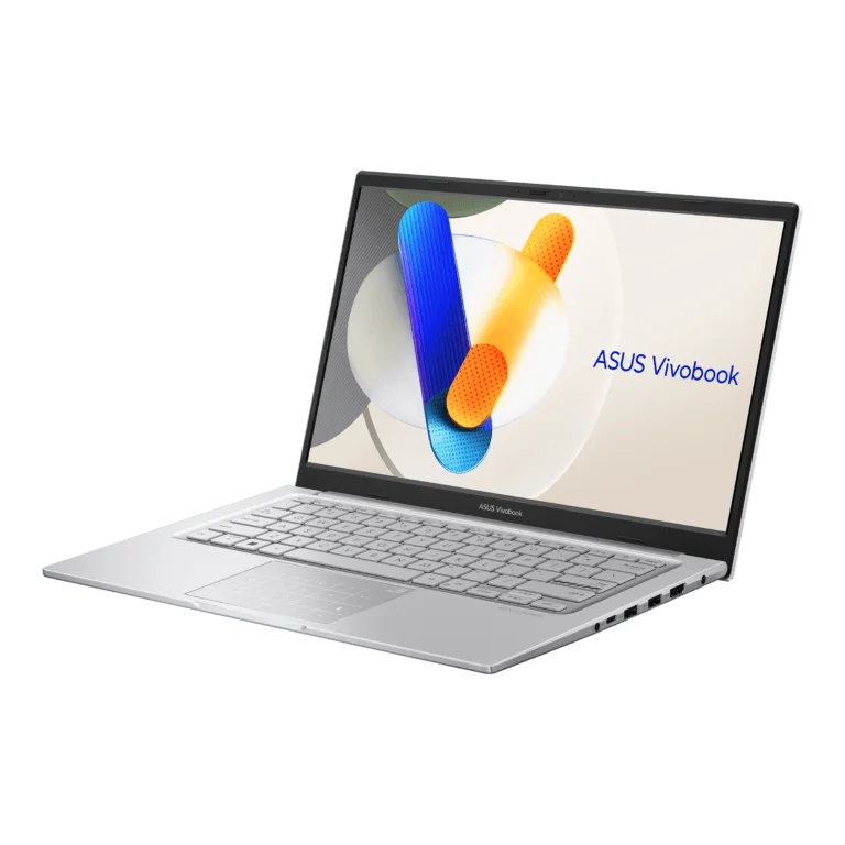 ASUS 13th Gen Vivobook laptop silver model

