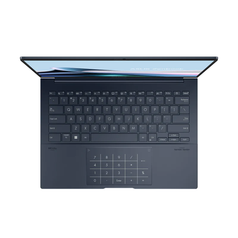 Zenbook 14 OLED laptop with RJ45 and HDMI ports
