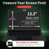 Protect sensitive data with 13.3-inch laptop privacy screen
