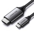 Reliable USB-C to HDMI cable for laptops, ultrabooks, and MacBooks
