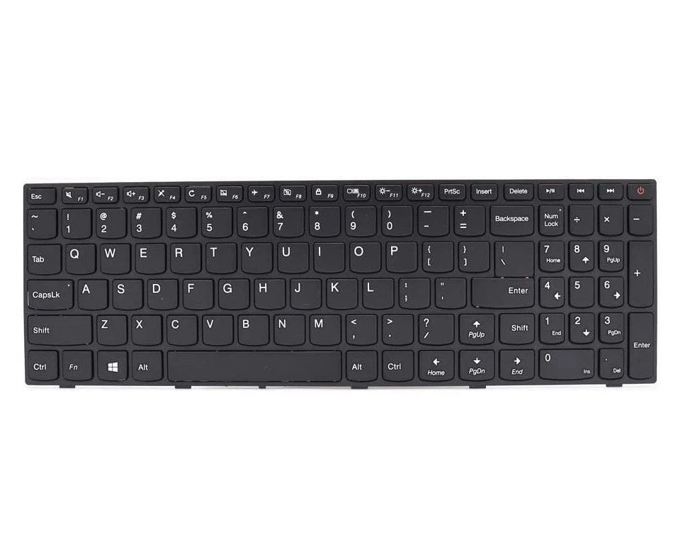 Lenovo 110-15ISK laptop keyboard US layout with power key

