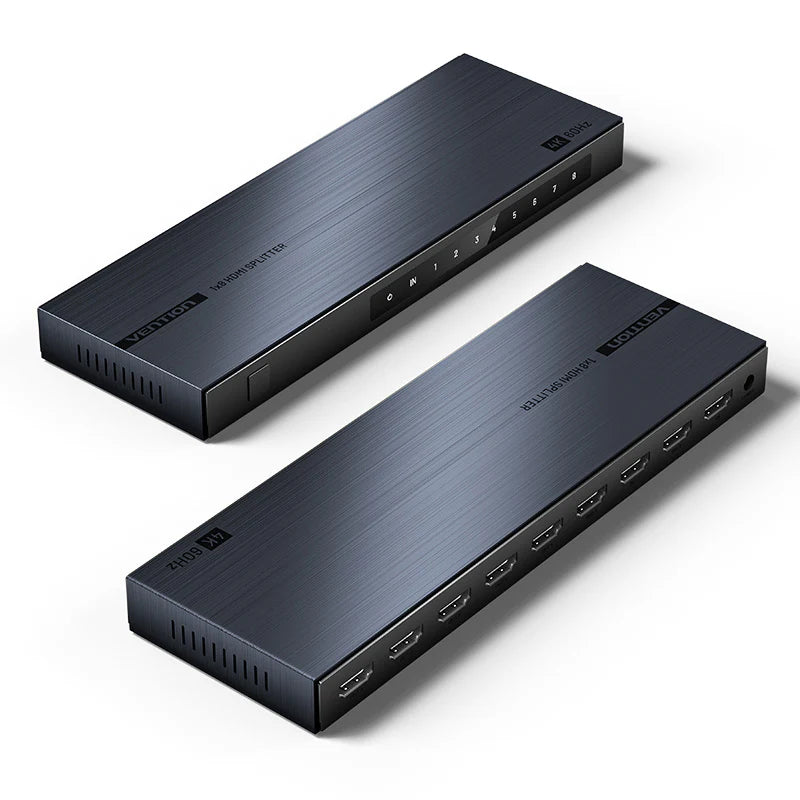 Vention 1 in 8 HDMI splitter durable design

