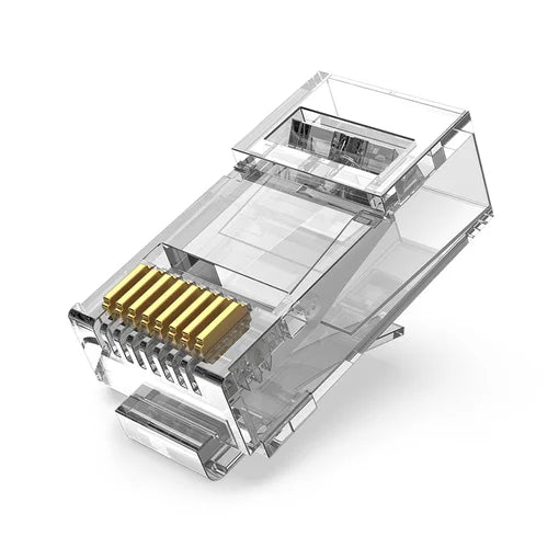 Vention Transparent RJ45 Connector Pack of 100
