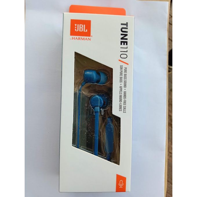 High-quality JBL Tune 110 earphones for music and calls
