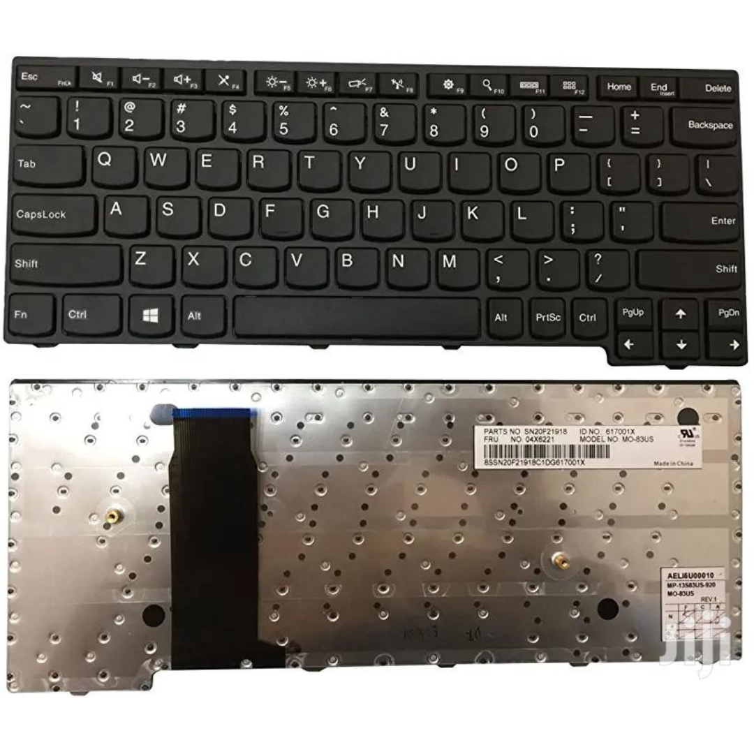 Lenovo 11E series Chromebook keyboard black keys
