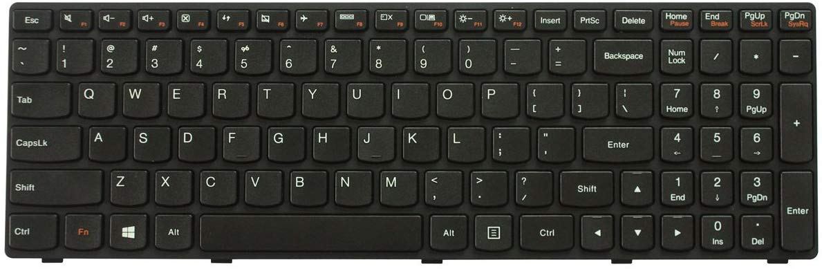 US layout keyboard for Lenovo B560 G555
