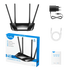 CUDY N300 Wi-Fi router for stable internet connections
