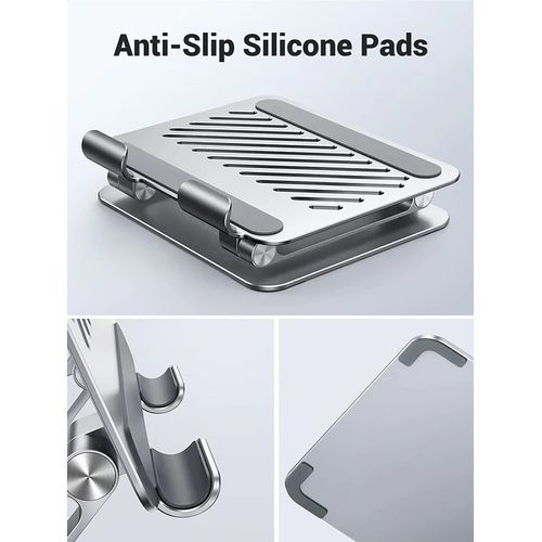 Portable and durable laptop stand for MacBook, ultrabooks, and laptops

