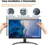 Anti-glare 27" wide privacy screen for office and home use
